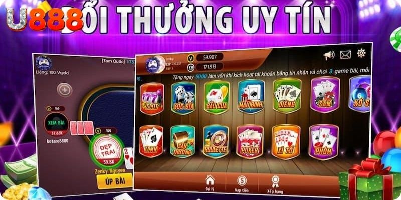 Đôi nét về sảnh Game bài U888